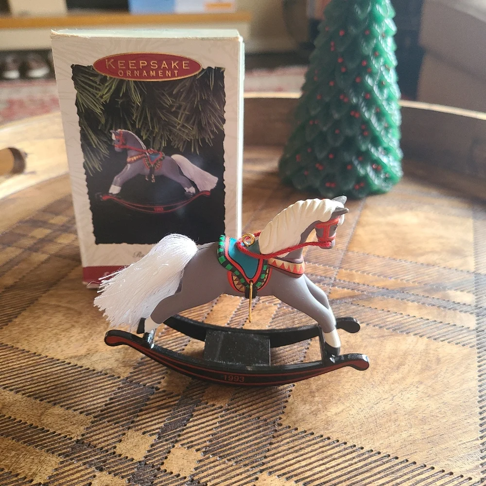 Hallmark Keepsake Rocking Horses 1993,1994,1995 & 1996